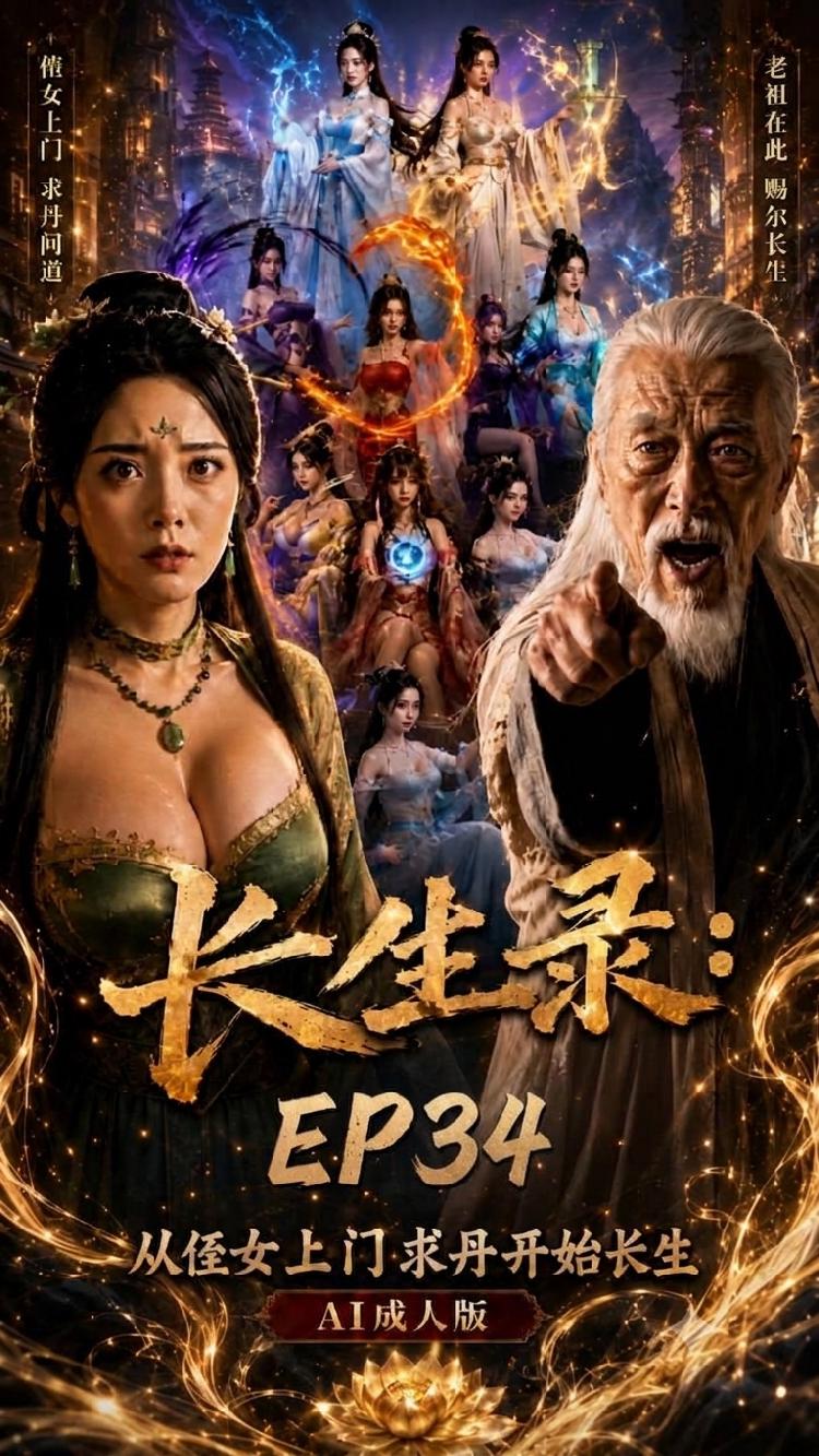 96岁快死的老头觉醒系统，第二天直接返老还童》EP-34封面